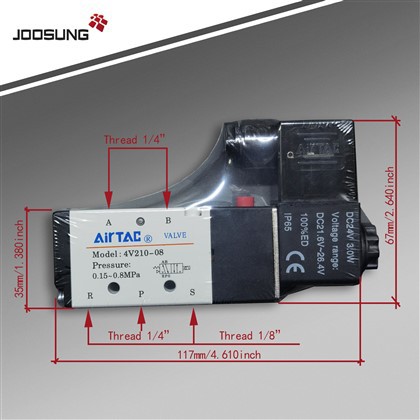 Bhalbhaiche solenoid AIRTAC 4V330-10
